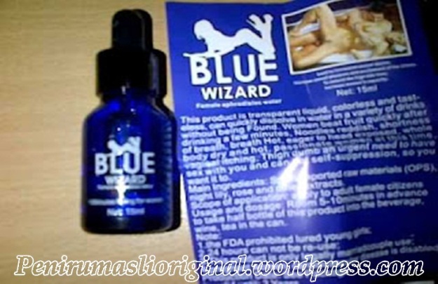 obat blue wizard cair original asli